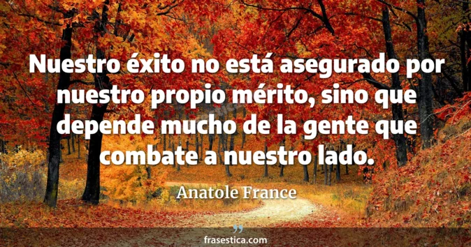 Cita de Anatole France