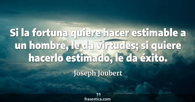 Cita de Joseph Joubert