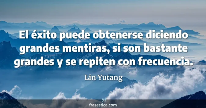 Cita de Lin Yutang