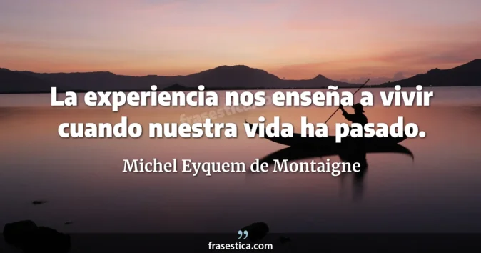Cita de Michel Eyquem de Montaigne