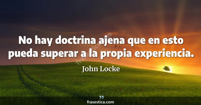 Cita de John Locke