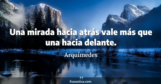 Cita de Arquímedes
