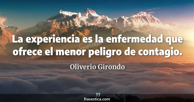Cita de Oliverio Girondo