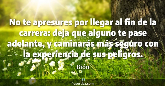 Cita de Bión