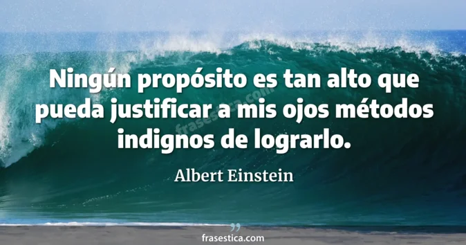 Cita de Albert Einstein