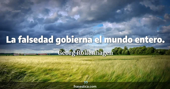 Cita de Georg Rollenhagen