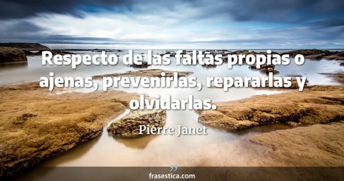 Cita de Pierre Janet