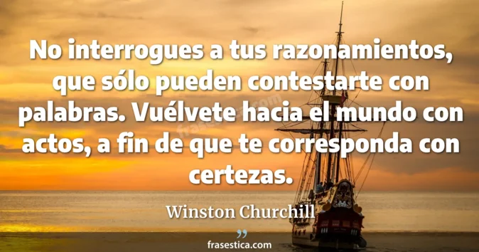 Cita de Winston Churchill