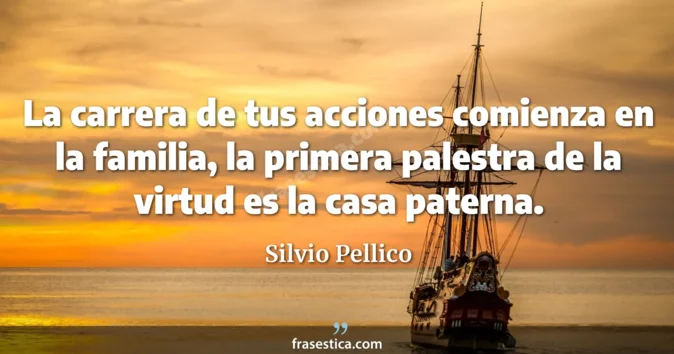 Cita de Silvio Pellico