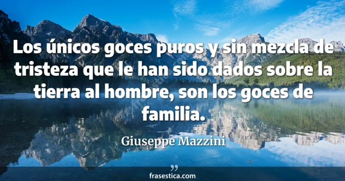 Cita de Giuseppe Mazzini