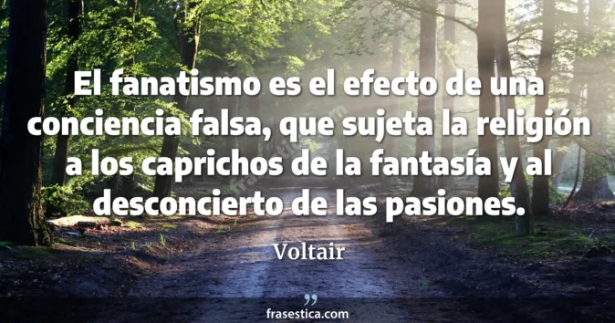 Cita de Voltair