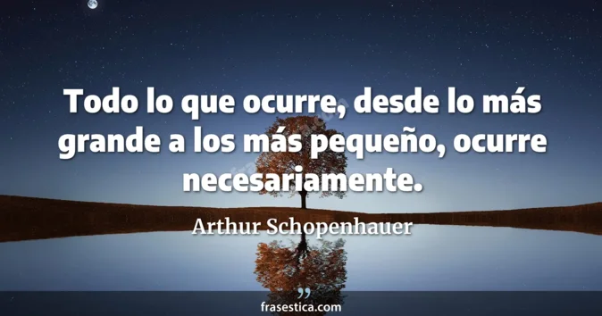 Cita de Arthur Schopenhauer