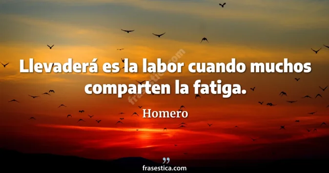 Cita de Homero