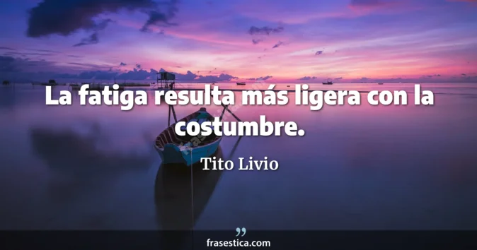 Cita de Tito Livio