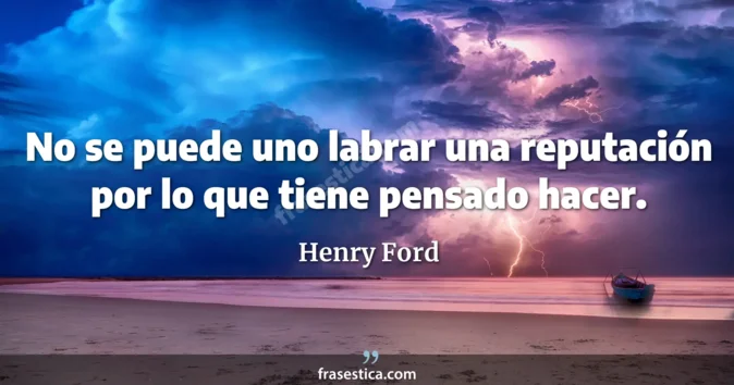 Cita de Henry Ford