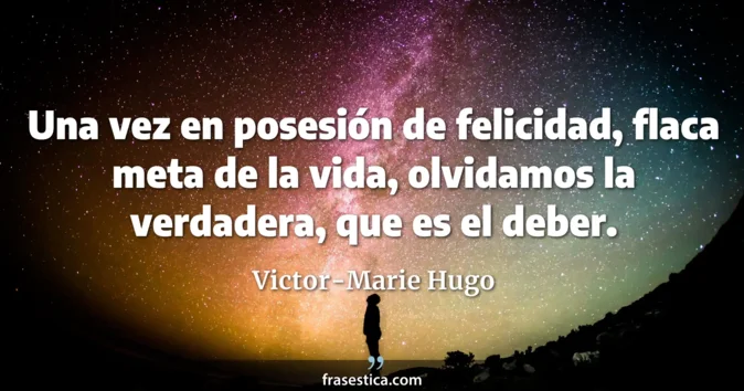 Cita de Victor-Marie Hugo