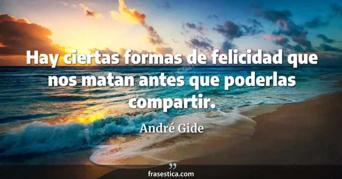 Cita de André Gide