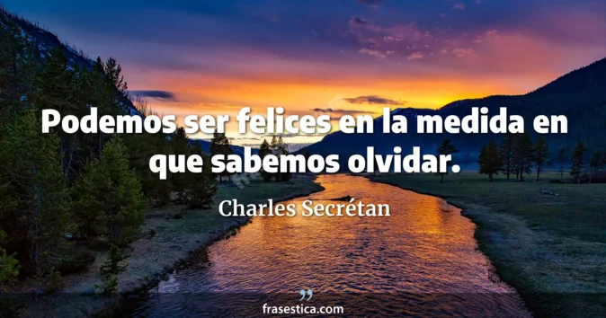 Cita de Charles Secrétan