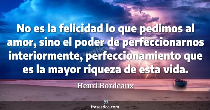 Cita de Henri Bordeaux