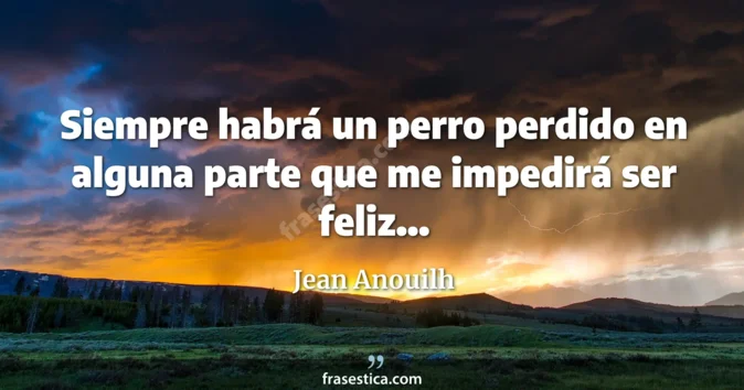 Cita de Jean Anouilh