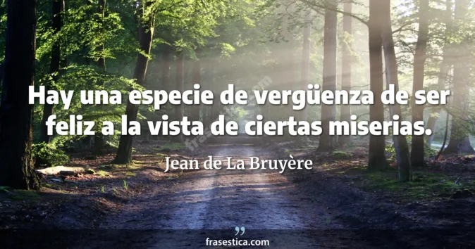 Cita de Jean de La Bruyère