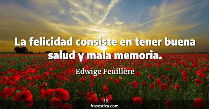 Cita de Edwige Feuillère