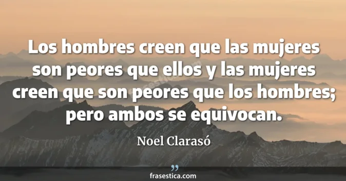 Cita de Noel Clarasó