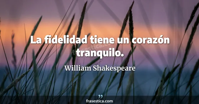Cita de William Shakespeare