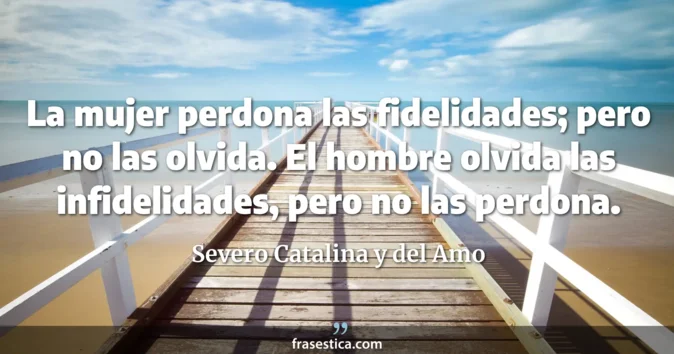 Cita de Severo Catalina y del Amo