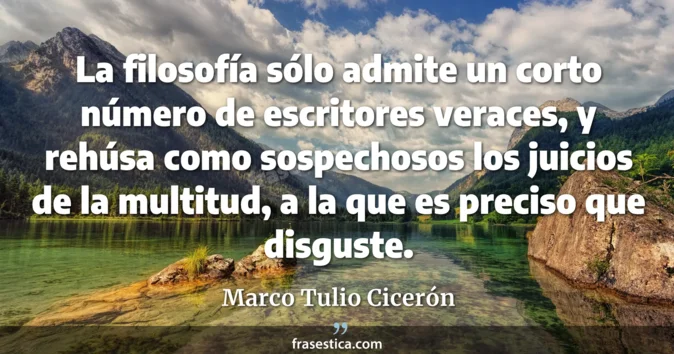 Cita de Marco Tulio Cicerón