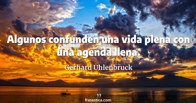Cita de Gerhard Uhlenbruck