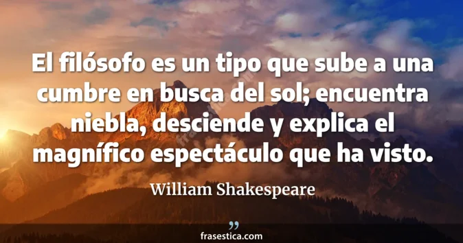 Cita de William Shakespeare