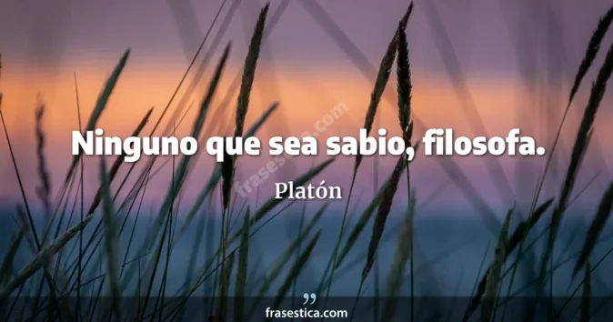 Cita de Platón