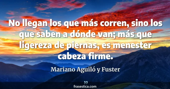 Cita de Mariano Aguiló y Fuster