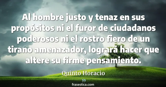 Cita de Quinto Horacio