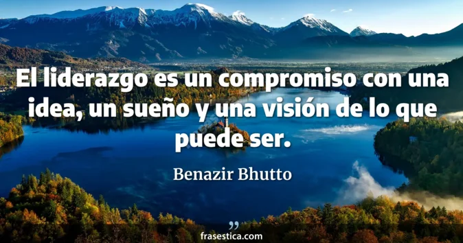 Cita de Benazir Bhutto