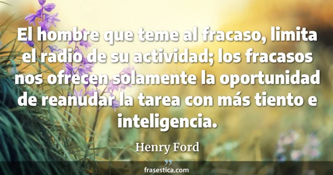 Cita de Henry Ford