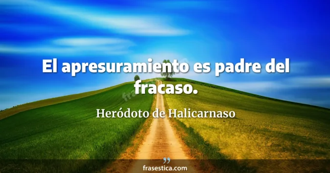 Cita de Heródoto de Halicarnaso