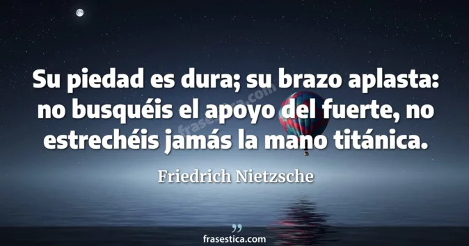 Cita de Friedrich Nietzsche