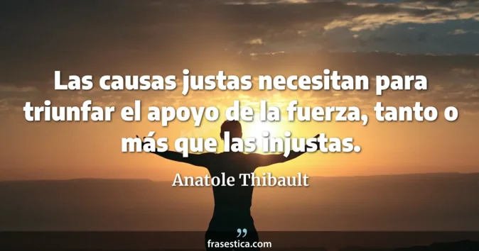 Cita de Anatole Thibault