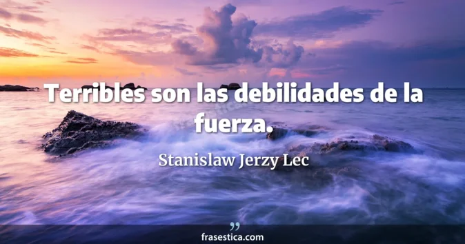 Cita de Stanislaw Jerzy Lec