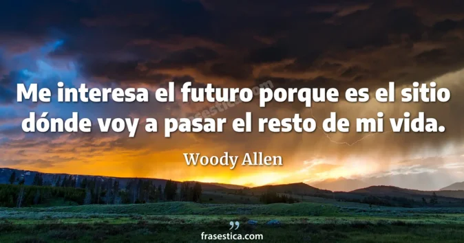 Cita de Woody Allen