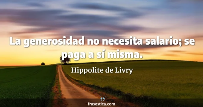Cita de Hippolite de Livry