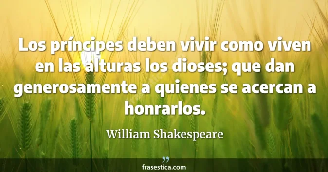Cita de William Shakespeare