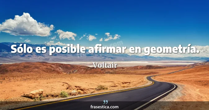 Cita de Voltair