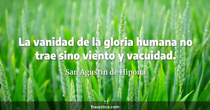Cita de San Agustín de Hipona