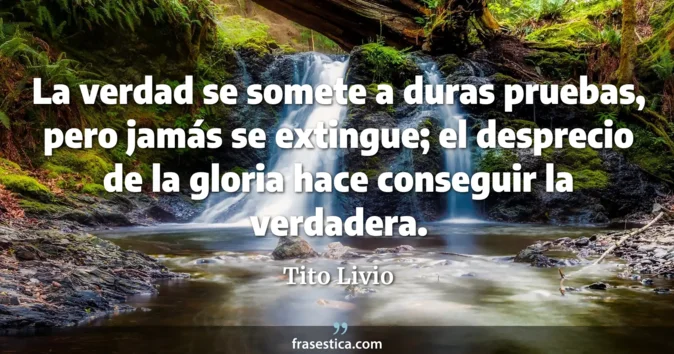 Cita de Tito Livio