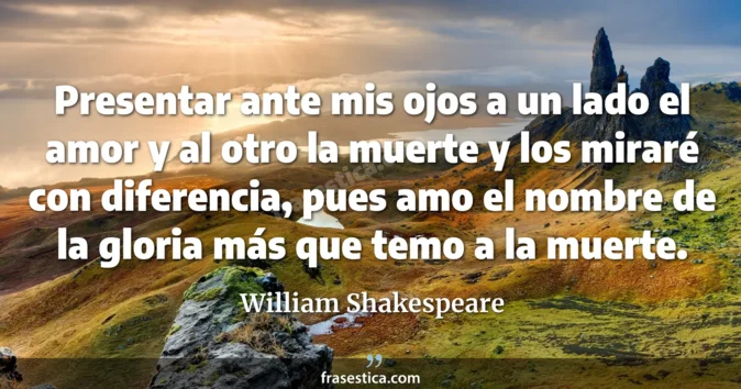 Cita de William Shakespeare