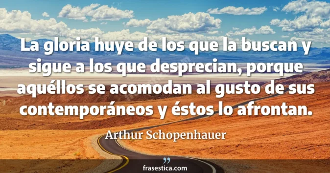 Cita de Arthur Schopenhauer