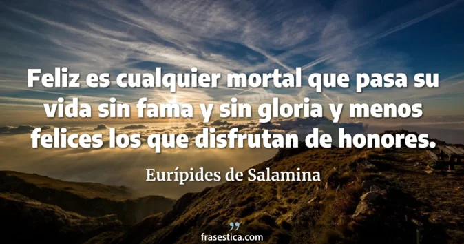 Cita de Eurípides de Salamina